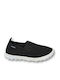 Sneaker Γυναικεία Slip-On Μαύρα
