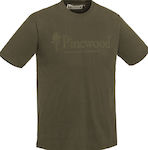 Pinewood Outdoor Life T-shirt in Khaki Farbe