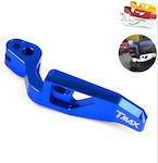 Car Handbrake Lever in Blue Color