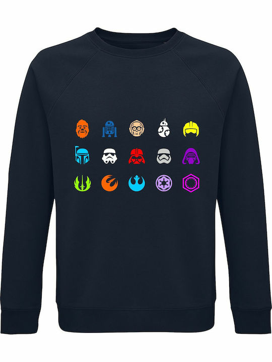 Sweatshirt Star Wars Blue