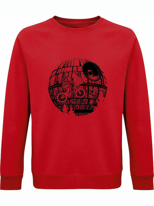 Unisex Organic "c3po Sweatshirt Star Wars Red