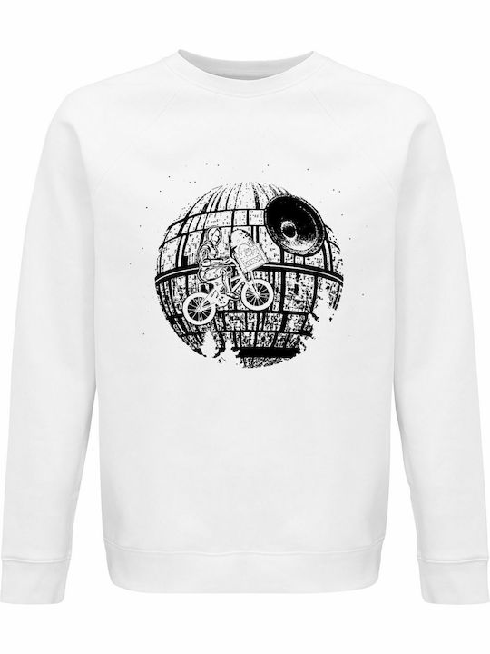 Unisex Organic "c3po Sweatshirt Star Wars White