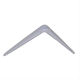 Amig Raft de colț din Aluminiu în Culoare Alb 200x150mm 1buc 200