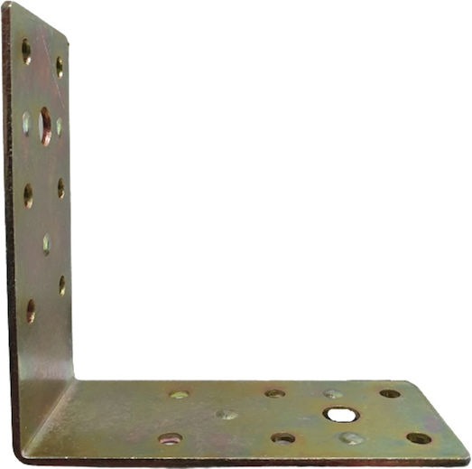 Zogometal Eckregal Metallisch in Silber Farbe 90x90mm 1Stück 0726/90