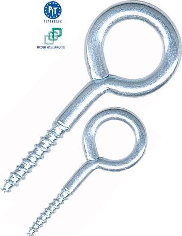 Bolț cu ochi Galvanizat cu Diametru M22 și Lungime 120mm