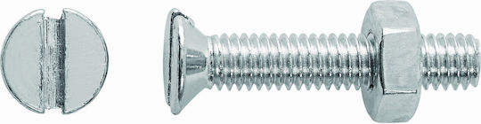 Lux Tools Schraube Isia Verzinkt mit Durchmesser M10 und Länge 4mm 8Stück