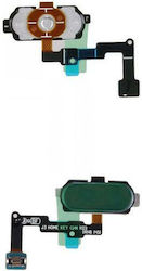 Flex Cable with Home Button in Gold colour for Galaxy J3 2017