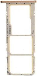 Υποδοχή Κάρτας Sim Χρυσό για Huawei Y6 2019 Υποδοχή Κάρτας Sim Χρυσό για Huawei Y6 2019