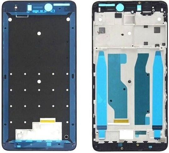 Μεσαίο Πλαίσιο Black pentru Redmi Note 4x