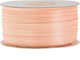 Satin,σατεν Band Doppelseitig Monochrom Rosa 100meters mit Breite 6mm