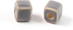 Ceramic Craft Bead Gray