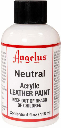 Angelus Neutral Liquid Craft Paint Beige for Leather 118ml