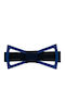 Bonjour Bebe Kids' Wooden Bow Tie Blue