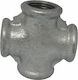 Cross Fitting Galvanized 3/4" 926-34