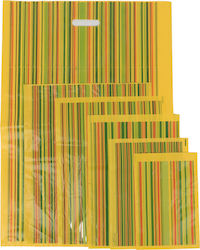 Пластмасови торби за опаковане Дръжка Жълти 55x42x7см. 20кг