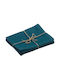Winkler Delia Paon Platzdeckchen Stoff Blau 45x33cm 4Stück