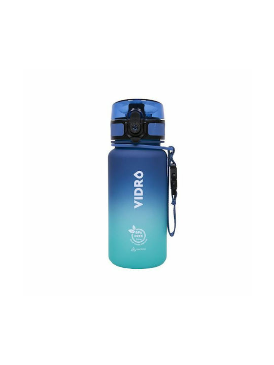 Vidro Vidro Bpa Free Sticlă de apă Plastic 350ml Blue Vidro Vidro Bpa Free Sticlă de apă Plastic 350ml Blue