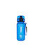 Vidro Vidro Bpa Free Sticlă de apă Plastic 350ml Blue