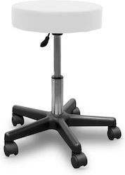 Quirumed Medical Stool White 883-PST001-RX3