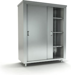 Inox Dobros Μεταλλικό Ερμάριo 90x70x200εκ. Inox Dobros Μεταλλικό Ερμάριo 90x70x200εκ.