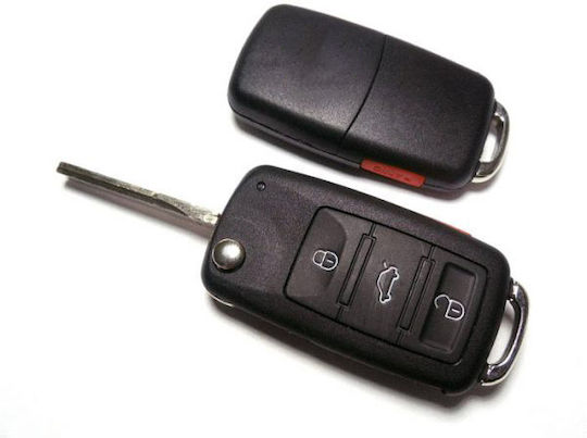 Foldable Car Key for Volkswagen Touareg