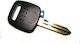 Car Key with Immobilizer Socket