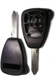 Car Key Shell with Blade with 6 Buttons for Chrysler