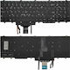 Πληκτρολόγιο Laptop για Dell με Backlit & με Trackpoint και Διάταξη Αγγλικά (US) σε Μαύρο χρώμα PK1313M1A00