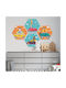 Kids Plastic Wall Painting Set 4pcs 25x22cm