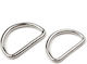 Ring for Knitted Bag Silver
