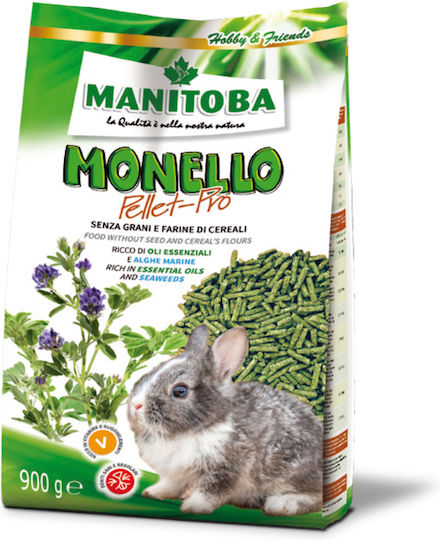 Manitoba Gras für Hase Monello Pellet-pro 900gr 1Stück
