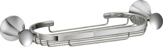 Wandmontiert Schwamm-Halter Inox Silber