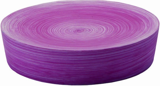 Gedy Sole Resin Soap Dish Countertop Purple