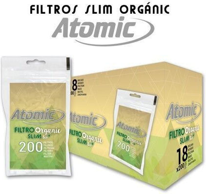 Atomic Organic Rolling Filter Tips