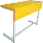 White Classroom Desk 120x40x74cm