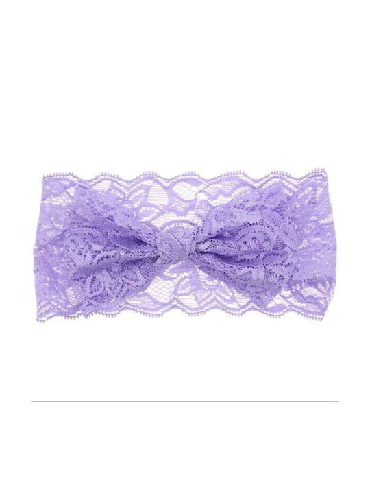 Kids Headband Purple 1pc