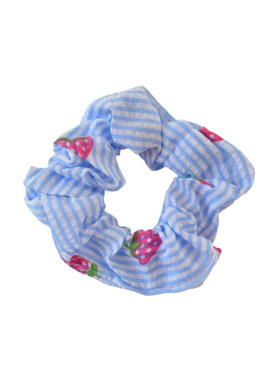 FantazyStores Παιδικό Λαστιχάκι Scrunchy Μπλε