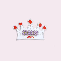 Mini Cools Kids Hair Clip Flower in Purple Color