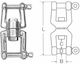 Inoxmare Inoxmare Boat Deck Accessories Twister 13mm