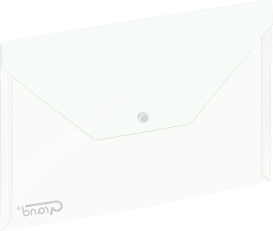Grand Prix Ordner Transparent mit Schaltfläche für Papier A4 Weißς