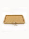 Canvas Robe din Lemn Bej 1buc