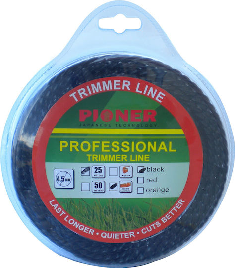 Pioner 08.01.81 Mähfaden Drehung Länge 25m und Dicke 4.5mm
