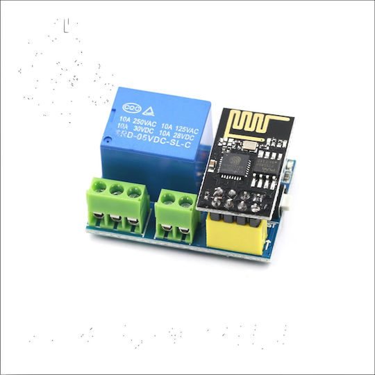 Esp-01 Wifi Relay Module Esp-01 Microcontroller 801.01.031