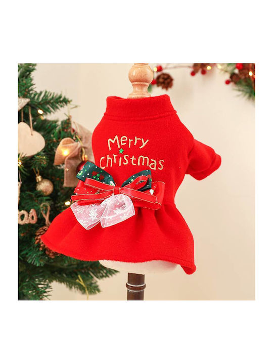 Animal Full Body Dog Clothing in Red Color