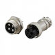 GX16 Connector 4PIN Male (1τμχ) (#46413)