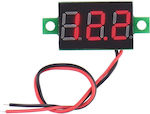 0.36" Οθόνη Matrix 0.36" LCD Digital Voltmeter RED