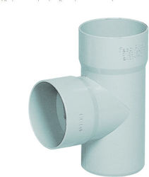 Fasoplast Pipe Tee PVC 50mm 8032087050