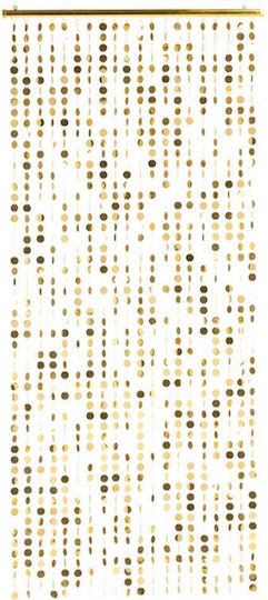 Plastic Door Curtain Beige 80x170cm 157.001.0049.04