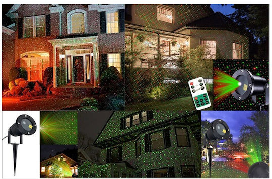 Weihnachtsstrahler Laser IP44 Draußen Light mit Fernbedienung