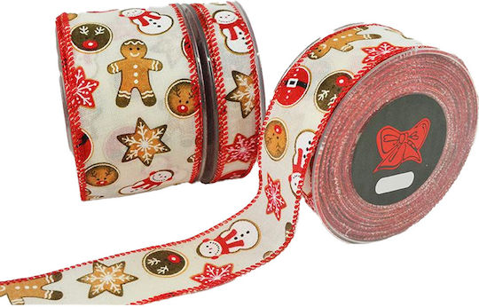 Christmas Ribbon Multicolour 900cm 1pc